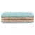 Anekaant Marble Turquoise & Wooden Wood & Resin Marble Box Clutch