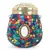 Anekaant Cask Multi & Gold Metal Mosiac Foldover Clutch