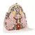 Anekaant Pochette Peach & Multi Faux Silk Embellished & Embroidered Purse Clutch