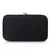 Anekaant Adorn Black & Multi Faux Silk Peacock Embellished Box Clutch