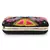 Anekaant Adorn Black & Multi Faux Silk Peacock Embellished Box Clutch
