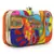 Anekaant Adorn Gold & Multi Faux Silk Embellished & Embroidered Box Clutch