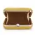 Anekaant Vista Yellow & Gold Faux Silk Quirky Embellished Box Clutch