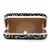 Anekaant Quill Black & Silver Velvet Sequined Box Clutch