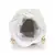 Anekaant Lotus White & Gold Faux Silk Embellished Potli