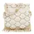 Anekaant Dangle White & Gold Faux Silk Embellished Potli