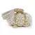 Anekaant Dangle Nude & Pearl Faux Silk Embellished Potli