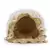 Anekaant Dangle Nude & Pearl Faux Silk Embellished Potli