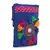 Anekaant Gotia Blue & Multi Canvas Crotia Patch with Lace Detail Sling Bag