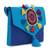 Anekaant Gotia Blue & Multi Canvas Crotia Patch Sling Bag