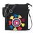 Anekaant Gotia Black & Multi Canvas Crotia Patch Sling Bag