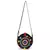 Anekaant Gotia Black & Multi Canvas Crotia Patch Sling Bag
