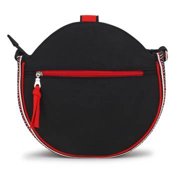 Anekaant Gotia Black & Multi Canvas Crotia Patch Sling Bag 4