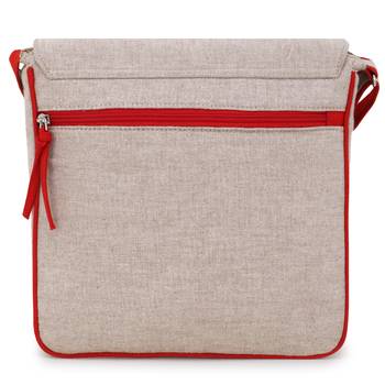 Anekaant  Natural & Multi Canvas Embroidered Sling Bag 4