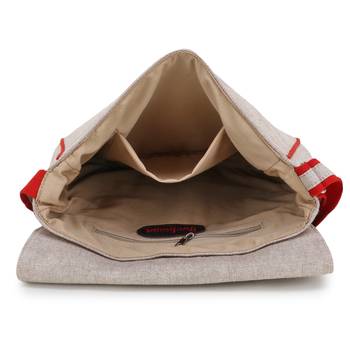Anekaant  Natural & Multi Canvas Embroidered Sling Bag 5