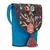 Anekaant  Blue & Multi Canvas Embroidered Sling Bag