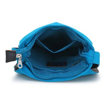 Anekaant  Blue & Multi Canvas Embroidered Sling Bag 5