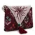 Anekaant Wine & Multi Canvas Floral Printed Sling Bag