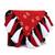 Anekaant Black & Red Canvas Printed Sling Bag
