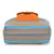 Anekaant  Orange & Multi Jute Textured & Striped Handbag