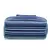 Anekaant  Blue & Black Jute Textured & Striped Handbag