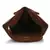 Anekaant  Brown & Multi Jute Textured & Striped Handbag