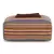 Anekaant  Brown & Multi Jute Textured & Striped Handbag