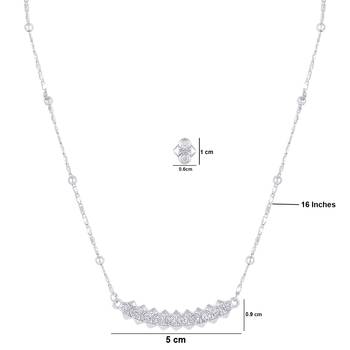 White crystal necklace-sets 4