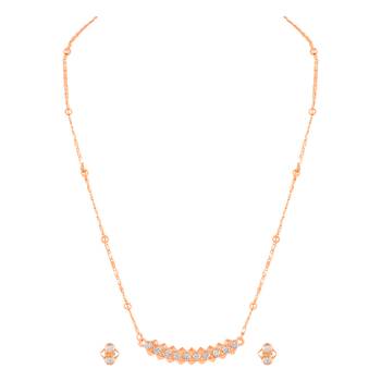 White crystal necklace-sets 1
