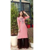 Pure Rayon Bandhani Print Kurta Sets