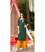 Pure Rayon Bandhani Print Kurta Sets