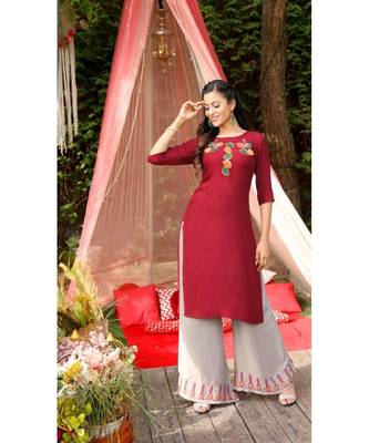Pure Rayon Bandhani Print Kurta Sets 1