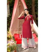 Pure Rayon Bandhani Print Kurta Sets