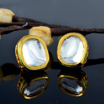 Designer Kundan Studs 1