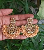 Gold earrings