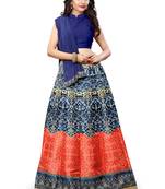 Krisha Export Banglore Silk digital Print Lehenga Choli 