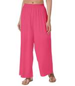 Krisha Export Regular Fit Women Gajari Rayon Palazzo