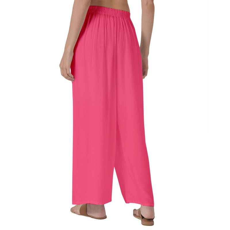 Krisha Export Regular Fit Women Gajari Rayon Palazzo