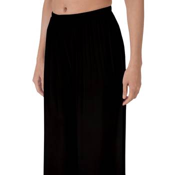 Krisha Export Regular Fit Women Black Rayon Palazzo 4
