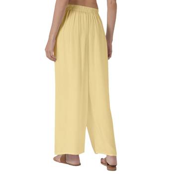 Krisha Export Regular Fit Women Chiku Rayon Palazzo 3