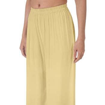 Krisha Export Regular Fit Women Chiku Rayon Palazzo 4