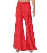 Krisha Export Regular Fit Women Gajari Rayon Sarara