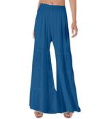 Krisha Export Regular Fit Women More Peach Rayon Sarara