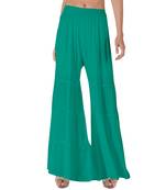 Krisha Export Regular Fit Women Rama Rayon Sarara