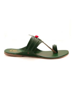 Green Womens Flat By Trends & Trades 2