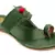 Green Womens Flat By Trends & Trades