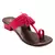 Pink Semi Heels Sandal With Tassel By Trends & Trades