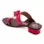Pink Semi Heels Sandal With Tassel By Trends & Trades