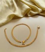 Gold anklets