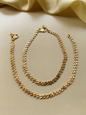 Gold anklets 2